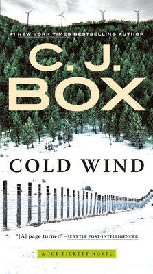 Cover of Cold Wind mass market paperback by G.P. Putnam's Sons featuring a wintry landscape and icy wind scene.