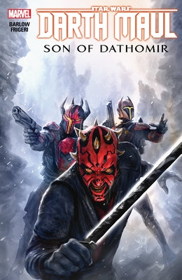 Paperback copy of Star Wars: Darth Maul - Son of Dathomir comic book by Licensed Publishing, featuring Darth Maul on the cover.