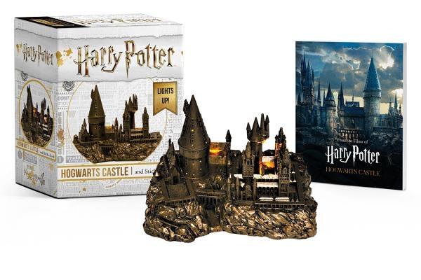 Harry Potter Hogwarts Castle and Sticker Book: Lights Up! Paperback Rp Minis