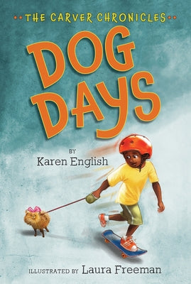Paperback of "Dog Days" by Clarion Books showing a colorful cover with playful dog illustrations and summer-themed design.