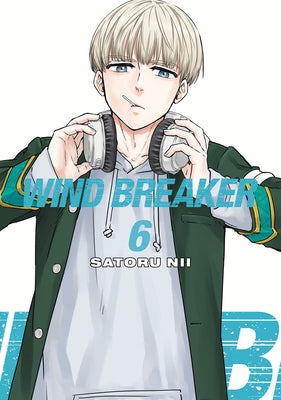 Paperback Wind Breaker 6 comic book by Kodansha Comics, featuring colorful cover art with dynamic character illustrations.