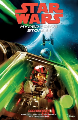 Paperback of Star Wars: Hyperspace Stories—Codebreaker by Dark Horse Books showing the cover with Star Wars-themed artwork.