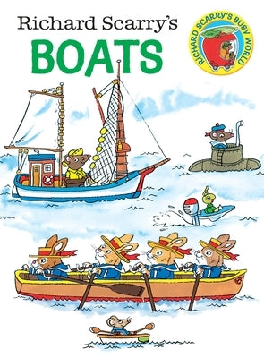 Richard Scarry's Boats Board Book Golden Books