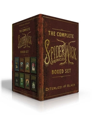 Complete Spiderwick Chronicles boxed set of paperback books including The Field Guide, The Seeing Stone, and more by Simon & Schuster.