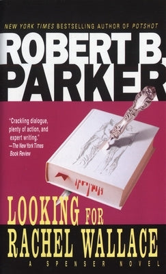 Mass market paperback of "Looking for Rachel Wallace" by Dell, featuring the book cover with title and author details.