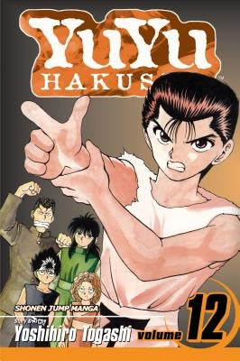 Paperback of Yuyu Hakusho Vol. 12 by Viz Media featuring colorful manga cover art and character illustrations.