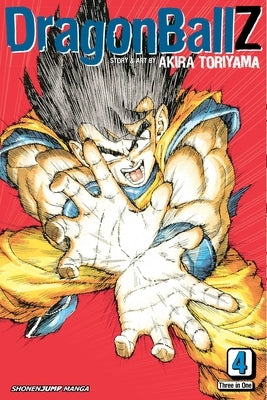 Paperback Dragon Ball Z Vizbig Edition Vol. 4 by Viz Media with colorful cover art and manga pages inside