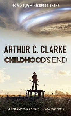 Childhood's End Syfy TV tie-in mass market paperback book by Del Rey Books, featuring cover art with science fiction imagery.