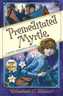 Paperback of Premeditated Myrtle by Little, Brown Books for Young Readers, showing the book cover with title and author details.