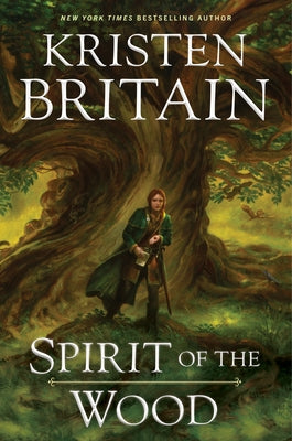 Paperback copy of "Spirit of the Wood" by Daw Books featuring detailed cover artwork.