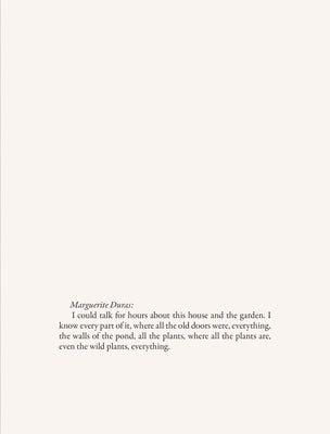 Paperback of The Places of Marguerite Duras by Magic Hour Press, showing the front cover with title and author name.
