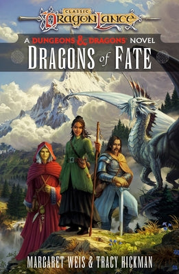 Paperback of Dragons of Fate: A Dungeons & Dragons novel by Random House Worlds, showing the book cover with fantasy artwork.