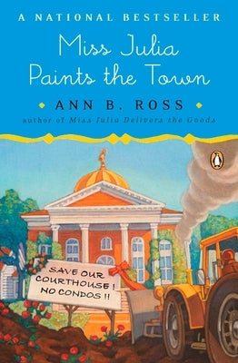 Paperback of Miss Julia Paints the Town by Penguin Books featuring a colorful cover with an illustration of Miss Julia in a lively town scene.