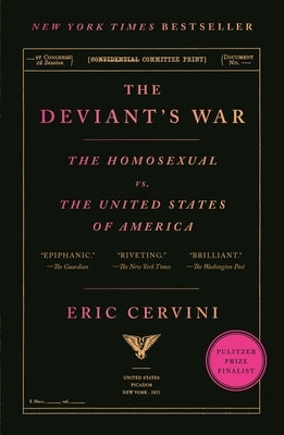 Paperback of The Deviant's War by Picador USA, showing the book cover with title and author details on a white background.
