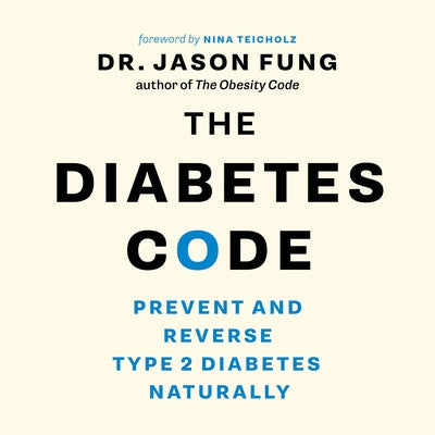 Paperback copy of "The Diabetes Code" by Greystone Books, featuring a cover with a title and author details.