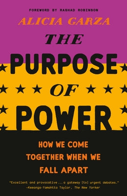 Paperback book titled "The Purpose of Power," published by One World, featuring a cover with a diverse group of people.