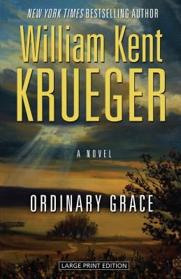 Large print paperback of "Ordinary Grace" by Large Print Press, featuring a cover image with book title and author details.