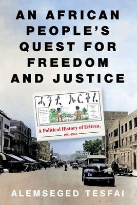 Paperback book titled "An African People's Quest for Freedom and Justice" by Hurst & Co., showing the cover with text and design elements.