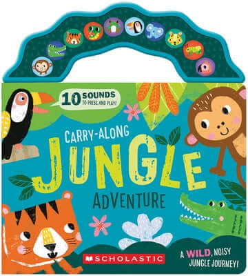 Carry-Along Jungle Adventure Board Book Cartwheel Books