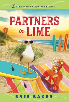 Cover of Partners in Lime mass market paperback by Poisoned Pen Press featuring abstract lime green and yellow artwork.