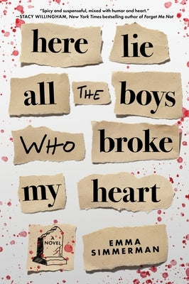 Paperback of "Here Lie All the Boys Who Broke My Heart" by Avon A, featuring a book cover with artistic design.
