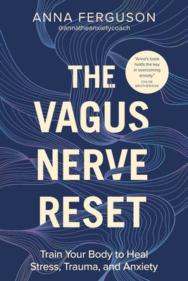 Paperback book titled "The Vagus Nerve Reset" by Zeitgeist, featuring a cover with calming imagery related to stress and trauma healing.