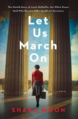 Paperback copy of "Let Us March On" by William Morrow & Company, featuring a close-up of the book cover with bold lettering.