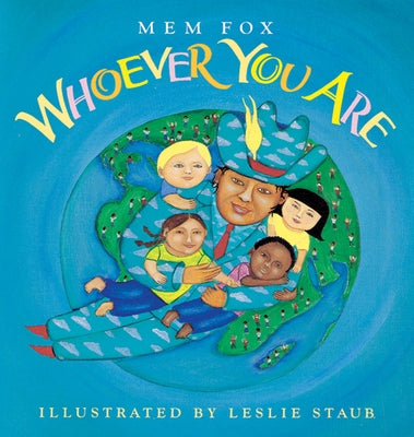 Paperback of "Whoever You Are" by Clarion Books, featuring colorful abstract artwork on the cover.