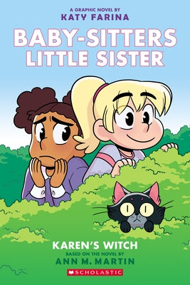 Paperback of Karen's Witch: A Graphic Novel from Graphix, featuring colorful illustrations from the Baby-Sitters Little Sister series.