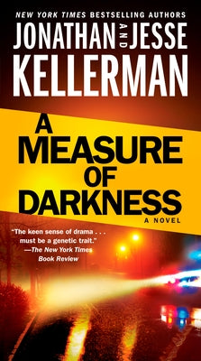 Mass market paperback of "A Measure of Darkness" by Ballantine Books, showing the book cover with dark-themed artwork.