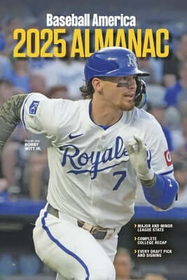 Baseball America 2025 Almanac Paperback Baseball America