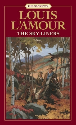 Mass market paperback of The Sky-Liners by Bantam, showing the front cover with vibrant artwork and title text.