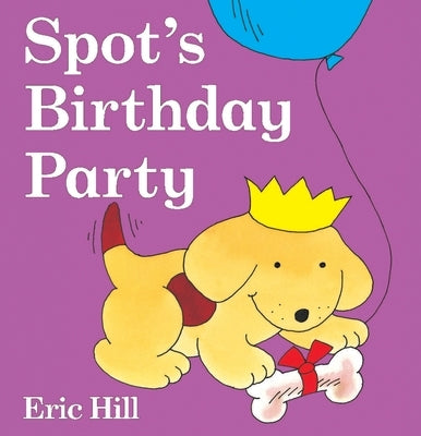 Colorful pages of Spot's Birthday Party lift-the-flap board book by Warne Frederick & Company, featuring playful illustrations for children.