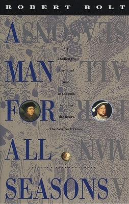 Paperback copy of "A Man for All Seasons" by Vintage, featuring the book cover with classic typography and design.