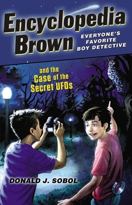 Encyclopedia Brown and the Case of the Secret UFOs Paperback Puffin Books