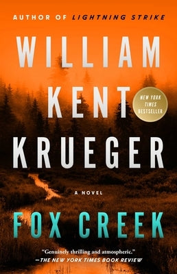 Fox Creek paperback novel by Atria Books, featuring a cover image with scenic landscape and title text.