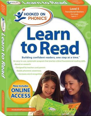 Hooked on Phonics Learn to Read - Level 5: Transitional Readers (First Grade Ages 6-7) by Hooked on Phonics