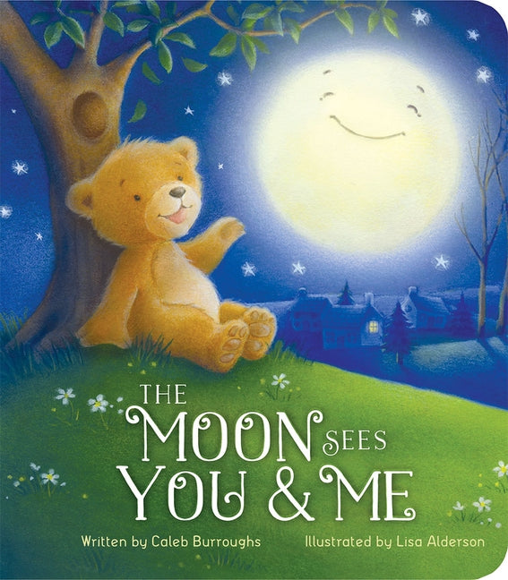 The Moon Sees You and Me Board Book Cottage Door Press