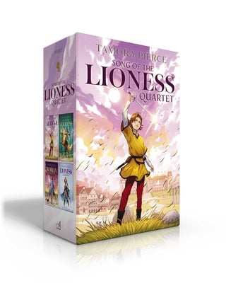 Song of the Lioness Quartet (Boxed Set): Alanna; In the Hand of the Goddess; The Woman Who Rides Like a Man; Lioness Rampant Paperback Atheneum Books for Young Readers