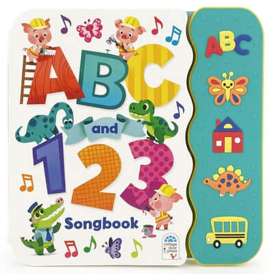 ABC and 123 Songbook Board Book Cottage Door Press