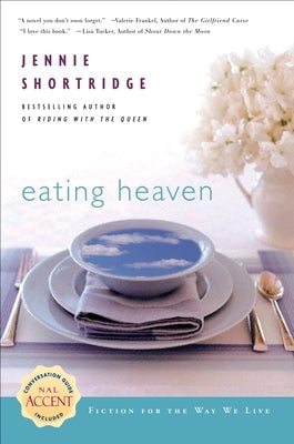 Paperback of Eating Heaven by Berkley Books featuring colorful cover art with vibrant food illustrations.