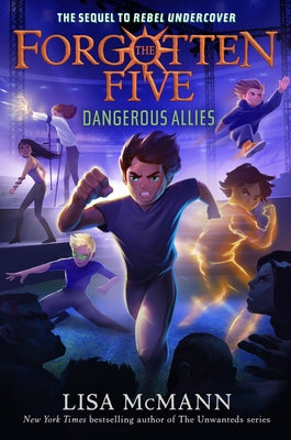 Paperback of Dangerous Allies (The Forgotten Five Book 4) by G.P. Putnam's Sons Books for Young Readers, featuring cover art with characters.