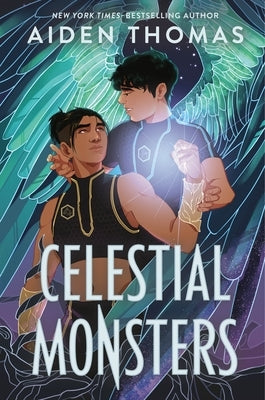 Paperback of Celestial Monsters by Square Fish featuring vibrant, cosmic-themed cover art with celestial creatures and stars.