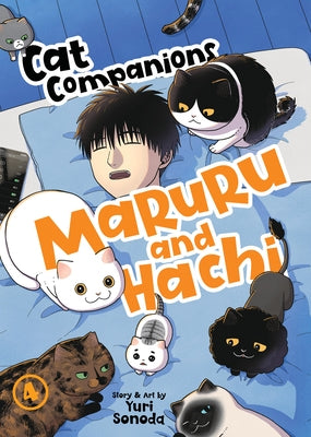 Paperback of Cat Companions Maruru and Hachi Vol. 4 by Seven Seas, featuring colorful cover art with adorable cat illustrations.
