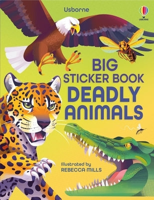 Big Sticker Book of Deadly Animals Paperback Usborne Books