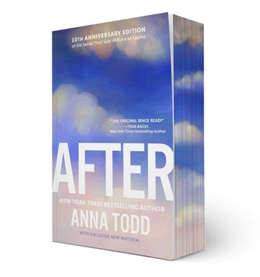 Paperback copy of "After" by Gallery Books featuring the book cover with title and author's name displayed.