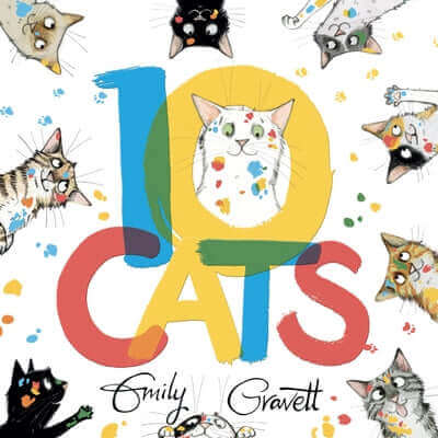 10 Cats Board Book Boxer Books