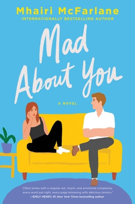 Paperback of "Mad About You" by Avon Books, featuring the book cover with colorful artwork and title text.