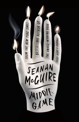 Paperback of Middlegame by Tor Books featuring the book cover with title and author text on a plain background.