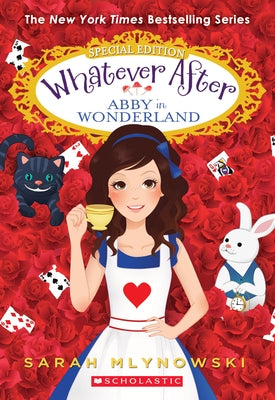Paperback of Abby in Wonderland special edition from Scholastic Inc., featuring colorful illustrated cover art.